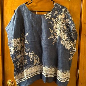 Chico’s Caftan Style Top, size s/m 🍎